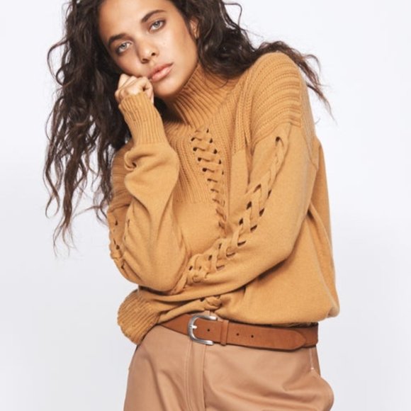 Isabel Marant Tety Calf Hair Leather Cowhide Belt - Picture 1 of 7